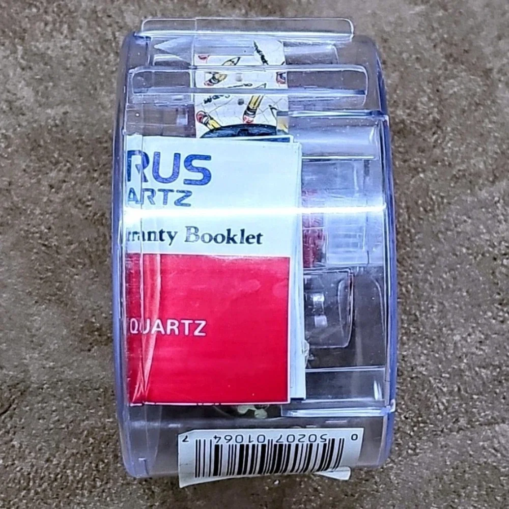 Lorus Mickey Mouse Pluto Watch Vintage‎ 1980s Japan Quartz New Sealed Disney